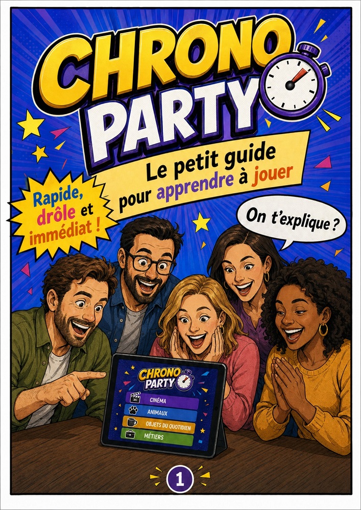 Guide BD Chrono Party - présentation du jeu d’ambiance rapide